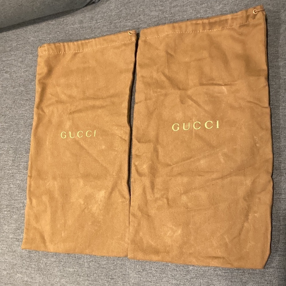 GUCCI KID SCAMOS/SUGHERO/TATTOO CUOR NATURALE 36+ wedge heel. - Picture 8 of 11
